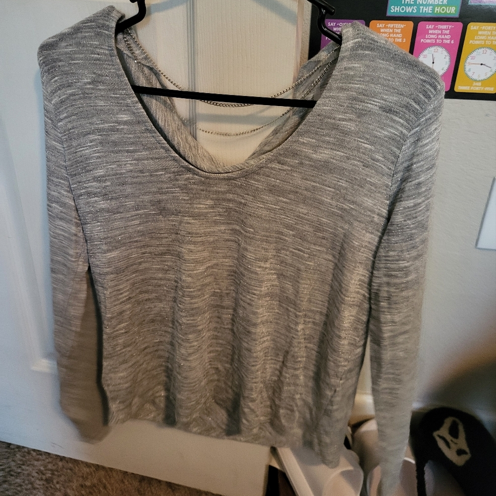 SelfEsteem Grey long sleeve